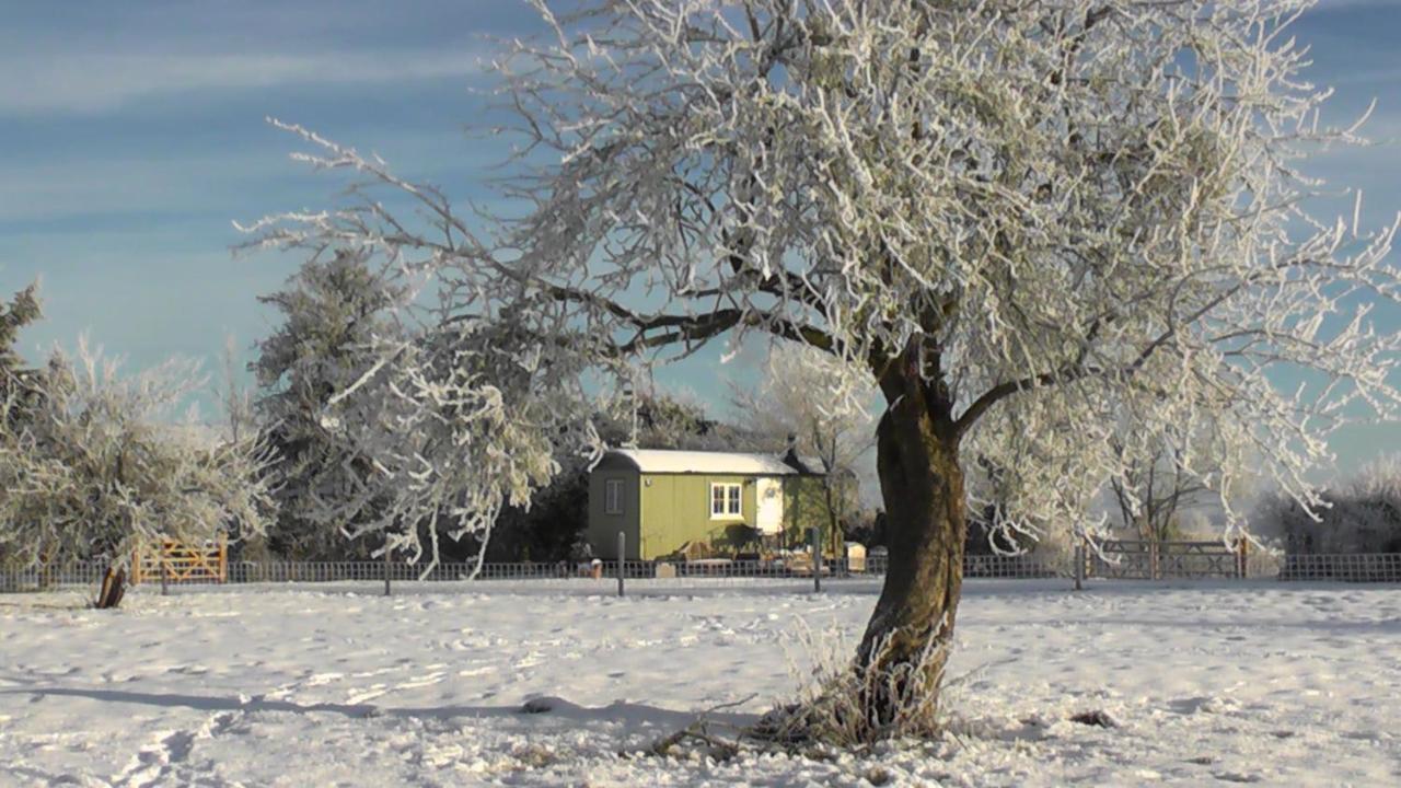 The Abberton Shepherds Hut Evesham Esterno foto