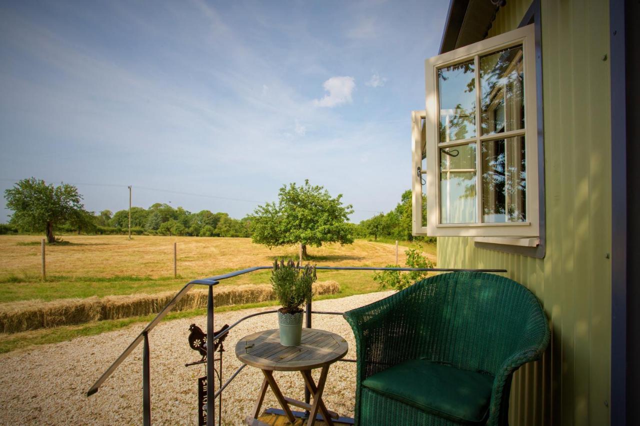 The Abberton Shepherds Hut Evesham Esterno foto
